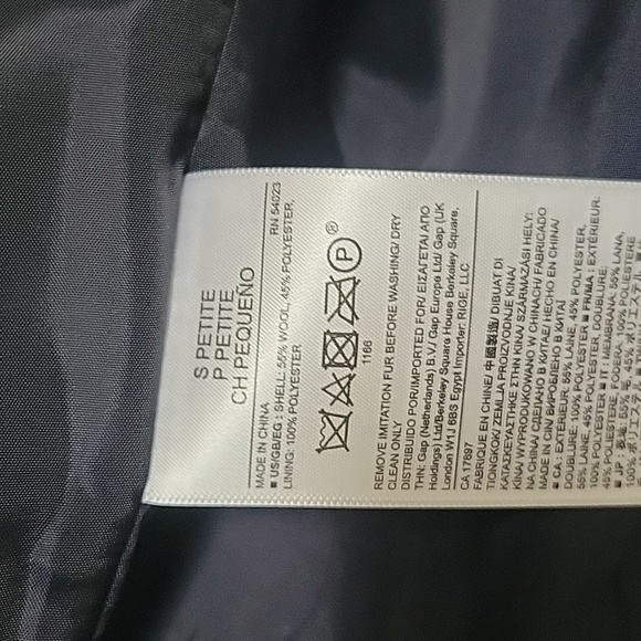 Banana Republic Navy Peacoat - Picture 4 of 5